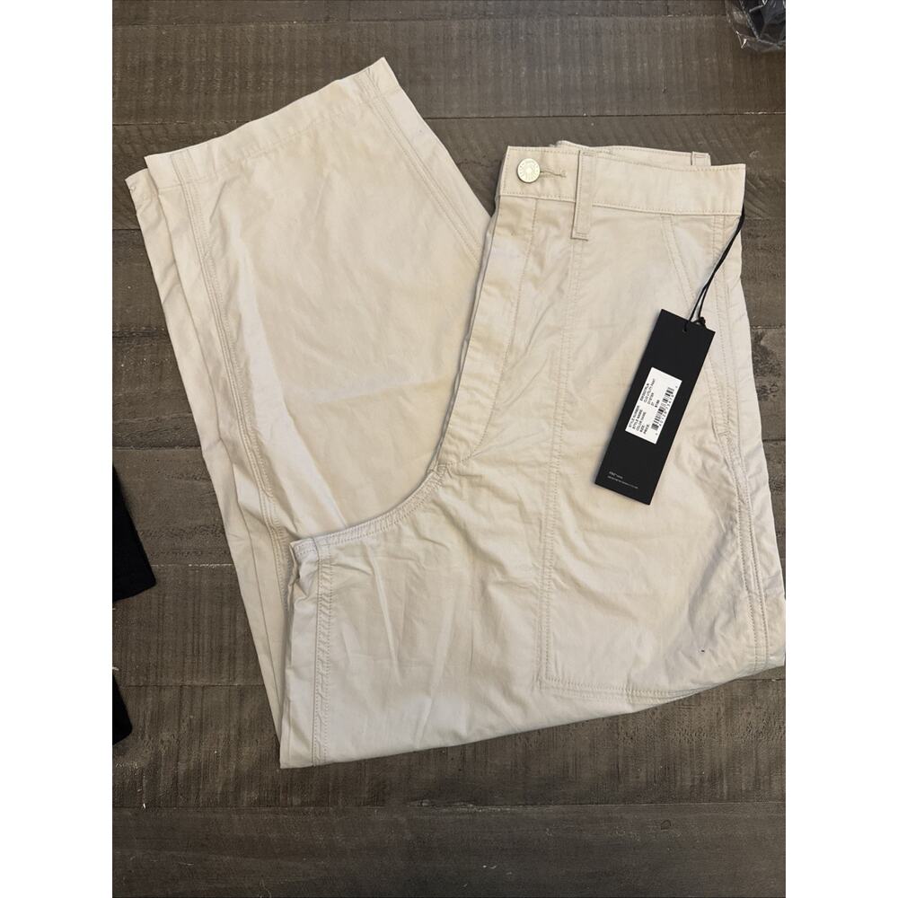 NWT Edwin Clio Utility Pant Oyster SZ 27 100% Cotton
